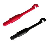 HONMEET Sonde multimetro, puntale tester, 2 pezzi puntali per test circuiti ABS per riparazione apparecchi elettrici e veicoli Colore Casuale