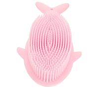 HONMEET Spazzola Esfoliante Silicone Per Scrubber Doccia Morbido e Sicuro Per La Pulizia e Massaggio Della Neonatale