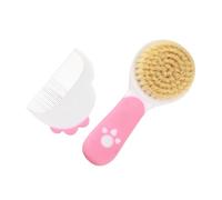 HONMEET Spazzola Per Chioma Ragazzo Ragazza Setole Morbide Set Spazzola E Pettine Per Cura Delicata Dei Chioma Idea Lista Nascita