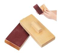 HONMEET Strumento Percussione in Legno Blocchi di Sabbia Ritmici Giocattolo Musicale Sicuro e Resistente per Sviluppo Coordinazione e Intelligenza