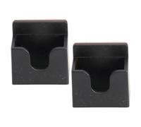 HONMEET Supporto per Microfono Cb 2 Pezzi con Clip Adesiva, Gancio Compatibile per Radio Cb da Auto, Accessori per Radioamatore, Montaggio Stabile e Salvaspazio