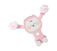 HONMEET Supporto per Telefono da Auto Clip a Bocchetta Aria, Portacellulari Montati su Veicoli Stabile in Materiale Resistente, Supporto Gps per Auto Design Cartoon Artiglio di Gatto