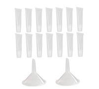 HONMEET Tubo Per Balsamo Per Labbra Trasparente Tubetti Ricaricabili Per Cosmetici Contenitori Vuoti Per Lucidalabbra Per Viaggi Realizzati in Materiale Morbido E Resistente
