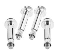 HONMEET Viti per Staffa di Montaggio Paramani Atv 4 Pezzi Accessori per Moto da Cross Kit Retrofit per Protezione Manubrio Fuoristrada Montaggio Rapido per Motocicletta Off-Road