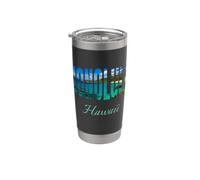 Honolulu Hawaii Bicchiere termico in acciaio inox doppia parete