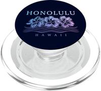 Honolulu Hawaii hawaiano fiori di ibisco souvenir surfista PopSockets PopGrip per MagSafe