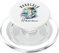 Honolulu Hawaii Hawaii Surf Vintage Surf Surfer PopSockets PopGrip per MagSafe