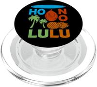 Honolulu Hawaii Souvenir Uomini Surf Coconut Honolulu PopSockets PopGrip per MagSafe