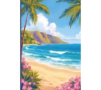 Honolulu Travel Journal: A lined 6x9 notebook to write about your adventures in Hawaii