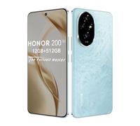 HONOR 200 5G Smartphone 12GB 512GB Batteria 5200mAh Snapdragon 8s Gen 3 Tripla Fotocamera 50MP Display 6.7" Dual SIM NFC MagicOS 8.0/Android 14 (senza caricabatterie), Verde
