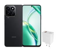 HONOR 200 Smart 5G Smartphone 4GB+256GB, Batteria 5200mAh, 6,8 pollici, 50MP AI fotocamera, Qualcomm Snapdragon 4 Gen 2, Doppia SIM, Android 14 (nero)