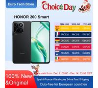 Honor 200 Smart 5G Smartphone Versione globale Snapdragon 4 Gen 2 IP64 SGS 5200mAh 35W SuperCharge 300% Modalità ad alto volume 50MP OTG