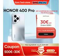 HONOR 400 Pro 5G Smartphone 6,7′′ AMOLED Snapdragon 8 Gen 3 MagicOS 9.0 200MP AI Ultra HD Obiettivo 6000mAh 100W SuperCharge eSIM NUOVO Grey