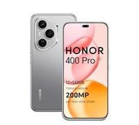 HONOR 400 Pro Smartphone 5G 12GB RAM 512GB ROM, 200MP Ultra-clear AI Camera, AMOLED da 6.7 pollici display Eye Comfort Cellulare con Snapdragon 8 Gen 3, Dual SIM NFC, 5300 mAh, Lunar Grey