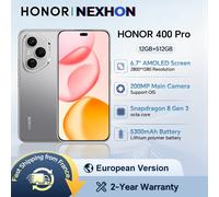 Honor 400 Pro 17 cm (6.7") MagicOS 9.0 5G 12 GB 512 GB 5300 mAh Grigio
