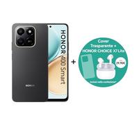 HONOR 400 Smart 256GB, bundle HONOR CHOICE X7 Lite e cover trasparente Velvet Black