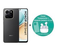 Honor 400 Smart 256GB Memoria 8GB Ram 6.7" 4G Velvet Black Nero + Choice X7 Lite