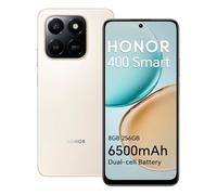 HONOR 400 Smart 4G Smartphone 8GB 256GB, Batteria da 6500mAh, 6.77" Schermo Resistente Alle Cadute IP64, Snapdragon 6s Gen 3, Fotocamera Principale da 108 MP, Android 15, Dual SIM, NFC, Oro