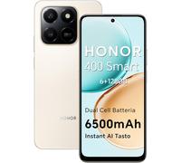 HONOR 400 Smart 4G Smartphone Dual SIM NFC Android 15, 6+128GB, 108MP+2MP Con Pu