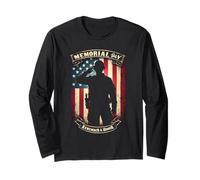 Honor and Remember Memorial Day Maglia a Manica