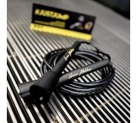 HONOR ATHLETICS Corda per saltare speed - ideale per double unders, boxe, MMA e allenamento cardio (Nero, 10 ft rope - (Fits users up to 6'3"))