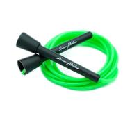 HONOR ATHLETICS Corda per saltare speed - ideale per double unders, boxe, MMA e allenamento cardio (Verde neon, 10 ft rope - (Fits users up to 6'3"))