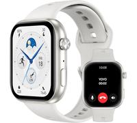 HONOR CHOICE Watch 2i, Bluetooth Calling Smart Watch, AMOLED da 1,85 pollici,14 Giorni di Standy, Spo2, 1ATM, IP68, Compatibile con Android e iOS, Bianco