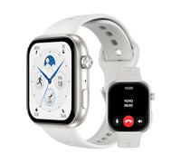 HONOR CHOICE Watch 2i, Bluetooth Calling Smart Watch, AMOLED da 1,85 pollici,14 Giorni di Standy, Spo2, 1ATM, IP68, Compatibile con Android e iOS, Bianco