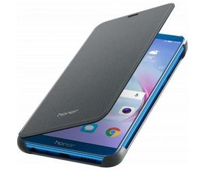 Honor, Custodia per Honor 9 Lite copertina in microfibra, Nero