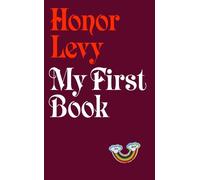 Honor Levy My First Book (Tascabile)