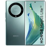 HONOR Magic5 Lite Smartphone 5G, 6GB+128GB, Display OLED Curvo da 6,67” a 120Hz, Fotocamera da 64MP con Batteria da 5100mAh, Dual SIM, Android 12, Green