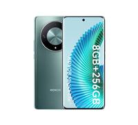HONOR Magic 6 Lite Smartphone, 8 GB+256 GB, display da 6,78" anti-caduta a 120 Hz, tripla fotocamera posteriore da 108 MP, batteria super durevole da 5300 mAh, doppia SIM, Android 13, Emerald Green