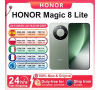 Honor Magic8 Lite 5G Rosso 256 GB, Schermo OLED 6,79 120Hz, Batteria 7500mAh, Fotocamera 108 Mpx, Resistenza IPX8/IPX9K - Nouvo