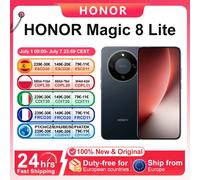 Honor Magic8 Lite 8GB 256GB 6.79" LCD 120Hz 5G Dual SIM IP69K 7330mAh Android 14 Nero