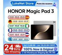 Honor MagicPad3 Snapdragon 512 GB 33,8 cm (13.3") 16 GB Wi-Fi 7 (802.11be) Android 15 Grigio