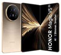 HONOR Magic V5, foldable, ultrasottile, ampia batteria,resistenza agli urti, memoria 16 GB + 512 GB, Dawn Gold