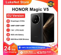 HONOR Magic V5 Versione Globale Originale Smartphone 5G Display OLED Dual HDR Snapdragon 8 Elite 5820mAh 7.95" Ricarica Super Veloce 66W
