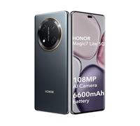 HONOR Magic7 Lite 5G Smartphone 8GB 256GB,108MP Tripla Fotocamera, 120Hz 6.78" Schermo OLED, Batteria 6600mAh,IP65M,Android 14,NFC, Dual Sim(Sans Chargeur),Nero