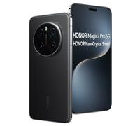 HONOR Magic7 Pro 5G Smartphone 12GB 512GB, 6,8" OLED 120Hz, Snapdragon 8 Elite, 200MP+50MP+50MP Tripla Fotocamera Principale, Android 15, NFC, Dual Sim, Nero