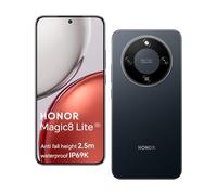 HONOR Magic8 Lite 5G Smartphone, Fotocamera con IA da 108 MP, Batteria da 7330 mAh, 8 GB RAM e 256 GB, 6,79" 120 Hz 6000 nits, Snapdragon 6 Gen 4, resistenza alle cadute da 2,5 m, IP69K IP68, nero