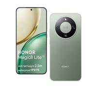 HONOR Magic8 Lite 5G Smartphone, Telecamera AI 108 MP, batteria 7330 mAh, 8 GB RAM 512 GB di memoria, display 6,79 pollici, Snapdragon 6 Gen 4, 2,5 m, resistenza alle cadute, IP69K IP68, verde