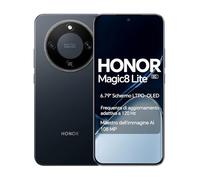 HONOR Magic8 Lite Smartphone 5G, Display AMOLED da 6,79 Pollici, 8 + 512GB,Tripla Resistenza IP68/IP69K, Batteria da 7500 mAh, Fotocamera da 108 MP con OIS, Doppia SIM, NFC