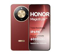 HONOR Magic8 Lite Smartphone 5G, display AMOLED da 6,79 pollici, 8 + 512GB, tripla resistenza IP68/IP69K, batteria da 7500 mAh, fotocamera da 108 MP con OIS, doppia SIM, NFC