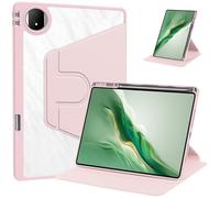 Honor MagicPad2 - Custodia per tablet da 12,3", supporto a 360°, con portapenne, funzione sleep/wake automatica, colore: rosa