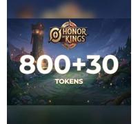 Honor of Kings - 800 +30 Tokens Direct Top-Up - GLOBAL