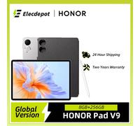HONOR Pad V9 MediaTek Dimensity 8350 Elite MagicOS 9.0 (Android 15) Batteria 10100 mAh Display LCD Risoluzione 2800*1840 White