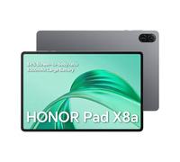 HONOR Pad X8a - Tablet Wi-Fi 11 pollici, 4 GB+128 GB, schermo 90 Hz FullView, batteria 8300 mAh, 4 altoparlanti, metallo Body, Android 14, Space Grey