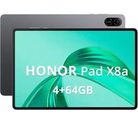 HONOR Pad X8a Tablet Wi-Fi 4GB 64GB, 11Pollici Schermo 90Hz FullView, Snapdragon 680, Batteria 8300mAh, 4 Altoparlanti, Android 14, Grigio