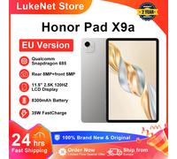 HONOR Pad X9a Tablet con Qualcomm Snapdragon 685, WIFI, Display HONOR Fullview da 11.5" 120Hz 2.5K, Batteria da 8300mAh, Versione Globale