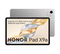 HONOR Pad X9a Tablet Wi-FI da 11,5 pollici, 6GB+128GB, Schermo FullView da 120Hz, Batteria da 8300mAh, 4 Altoparlanti, Corpo in Metallo, Android 15 Grigio
